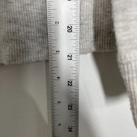 Y2K Victoria's Secret Full Zip Hoodie Sweater Women XS Gray Rhinestone Wings - Picture 8 of 12